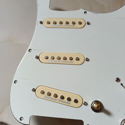 SSS Prewired Pickgaurd Set Split Coil SD  SSL Pickups For Fender Stratocaster Strat