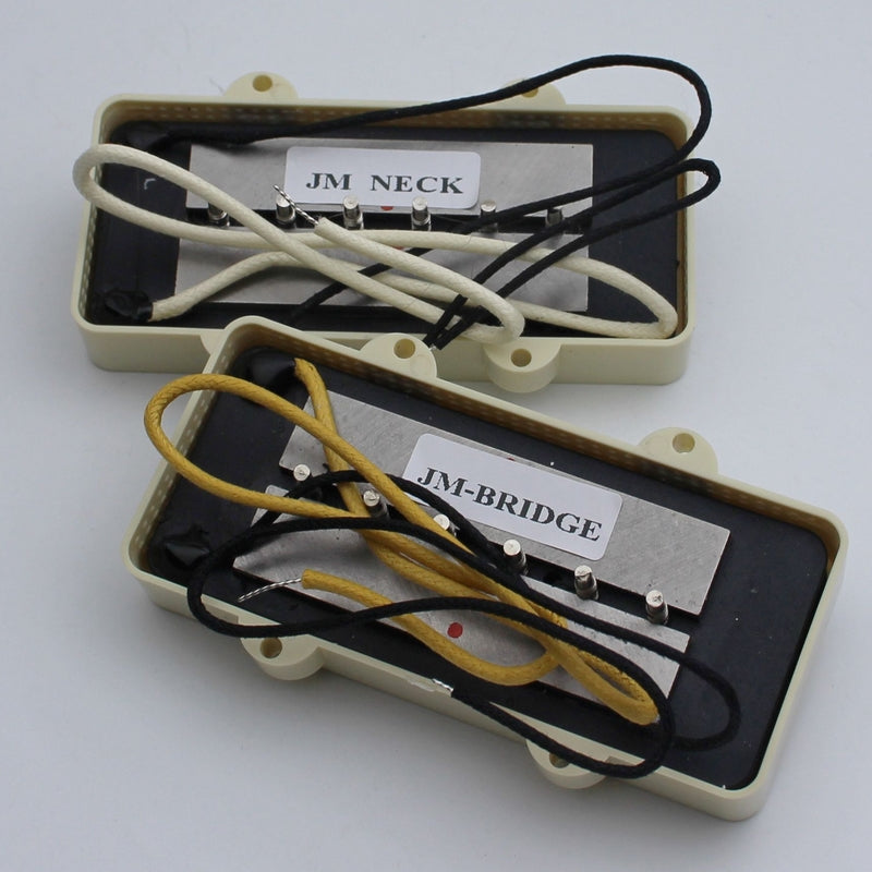 1 Set Alnico Guitar Neck and Bridge Soapbar Pickups For Jazzmaster