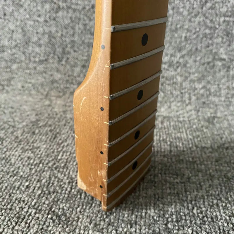 Roasted Maple Wood Stratocaster Strat Style Guitar Neck and Maple Fingerboard