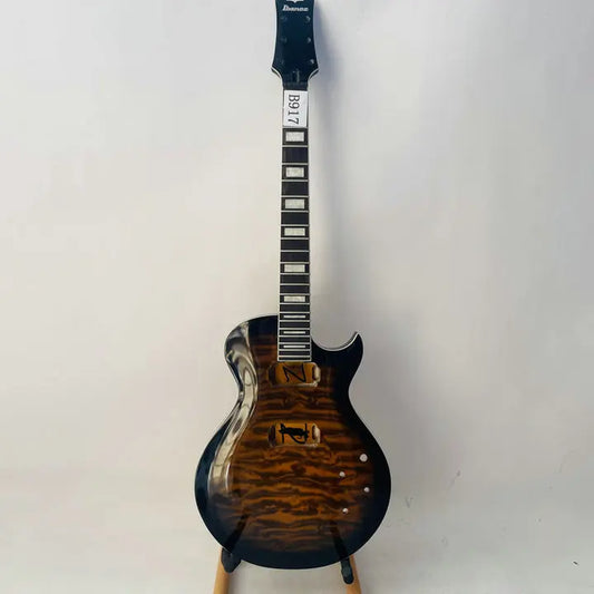 Quilted Maple Top Ibanez Les Paul LP Style Guitar Body with Maple Neck