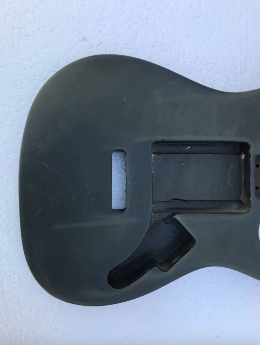 Dark Green Guitar Double Cutaway Body Fit Ibanez Guitars