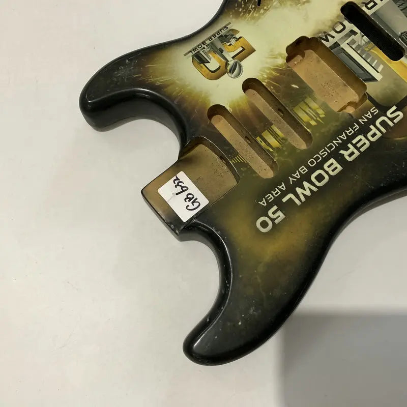 HSS Super Bowl 50 Signature Guitar DIY Project Body