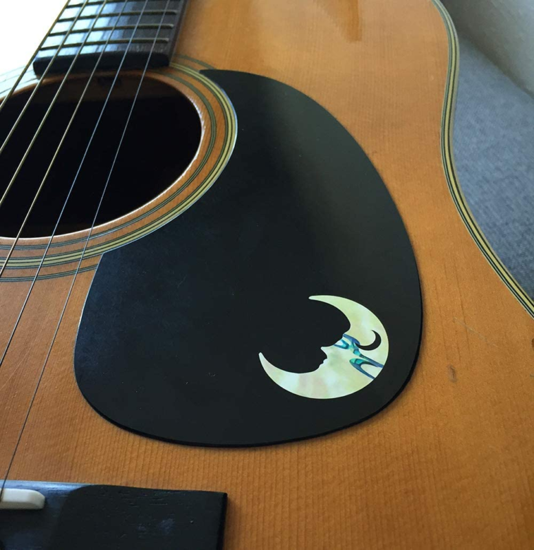 Crescent Moon SET Guitar and Bass Headstock Inlay Sticker