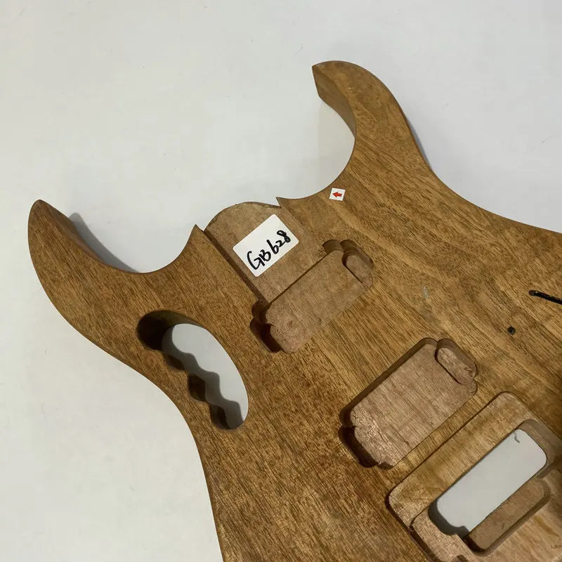 Okoume Wood HH Guitar Double Cutaway Body