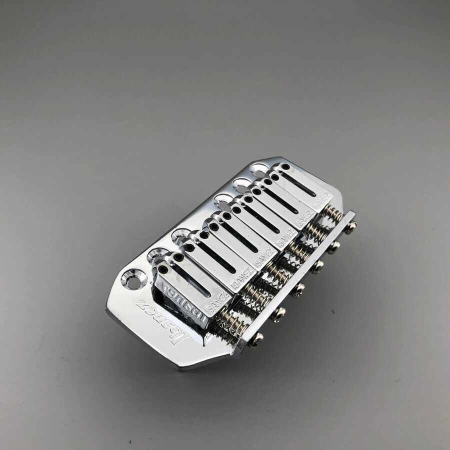 Chrome Ibanez FAT 6 Bridge Tremolo Fit Ibanez GIO GRX Series