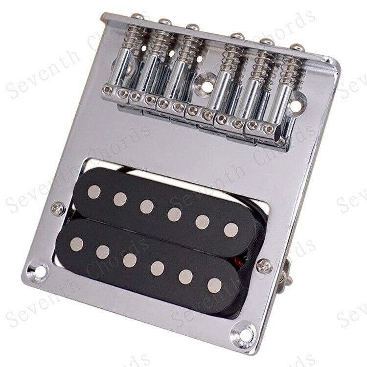 Chrome Humbucker Guitar Pickup Vintage Bridge Fit Fender Tele TL