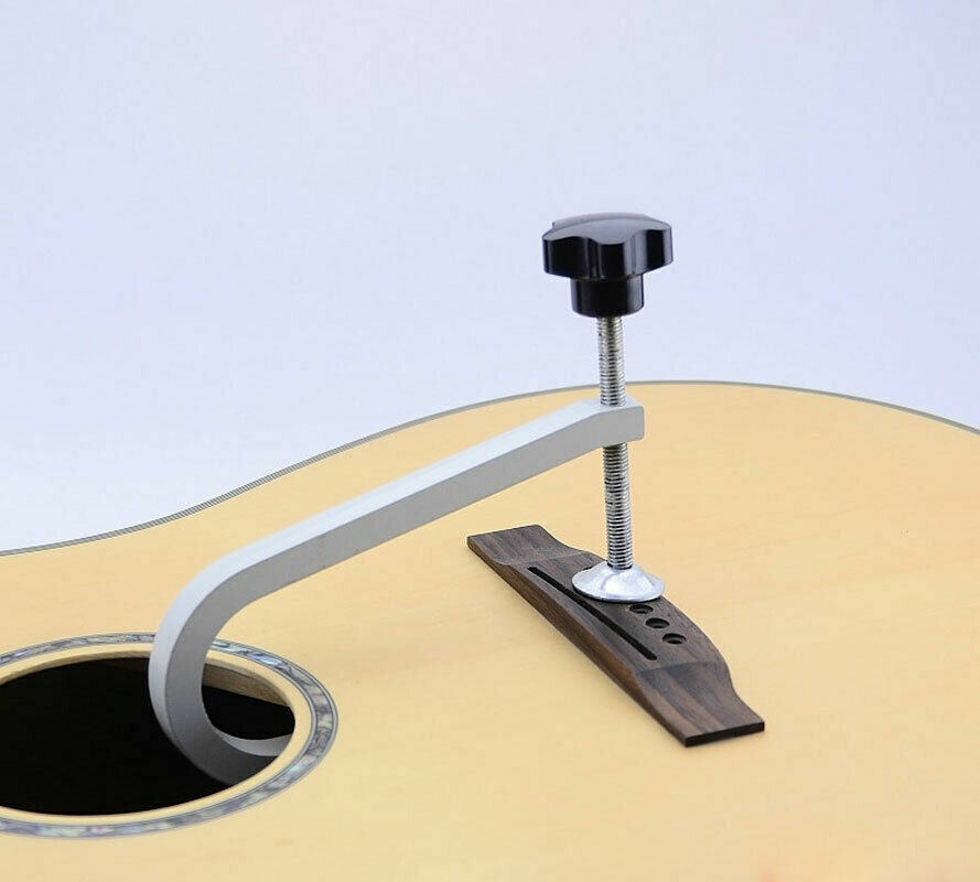 Acoustic Guitar Deep Throat Clamp For Guitar Bridge Fixing Repair Luthier Tools