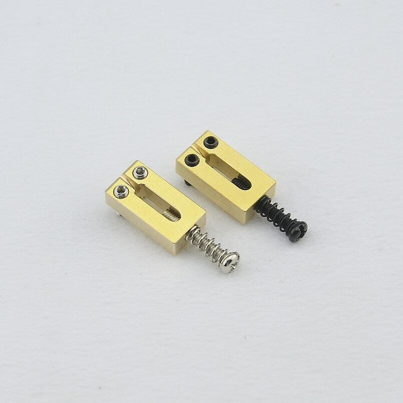 6pcs Guitar 10.5/10.8MM Brass Bridge Saddles Fit Fender Stratocaster/Telecaster