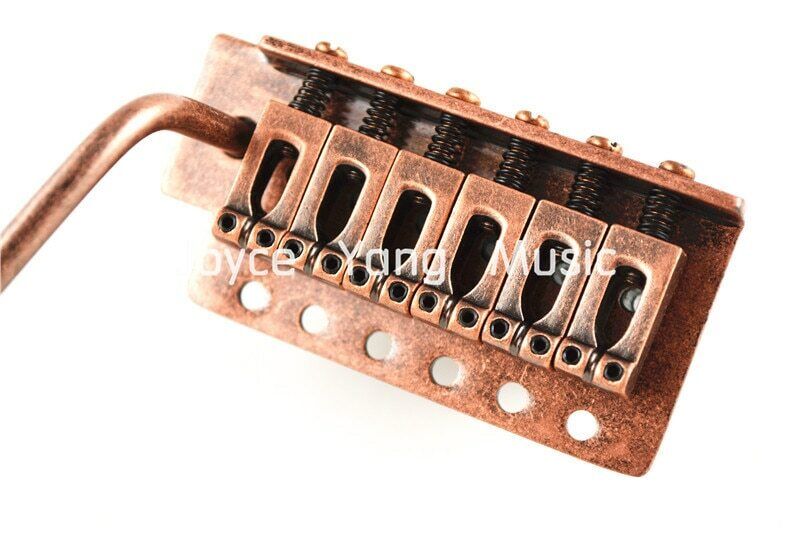 Bronze Guitar Bridge Tremolo System Set Fit Fender Stratocaster ST