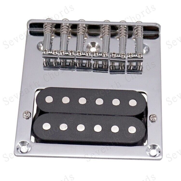 Chrome Humbucker Guitar Pickup Vintage Bridge Fit Fender Tele TL