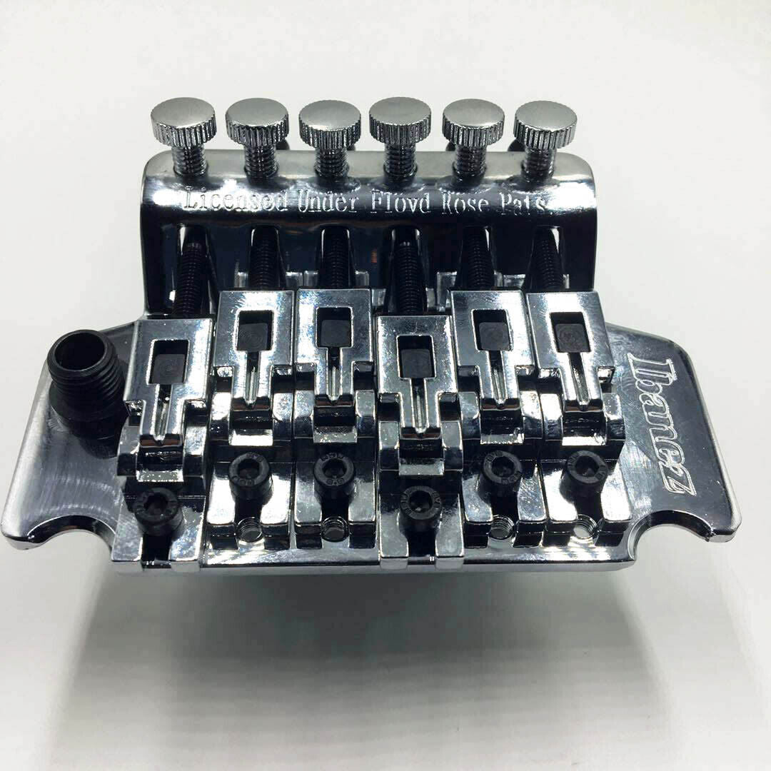 Ibanez Guitar Lice Floyd Rose Tremolo Bridge Set In Chrome For Ibanez Guitars