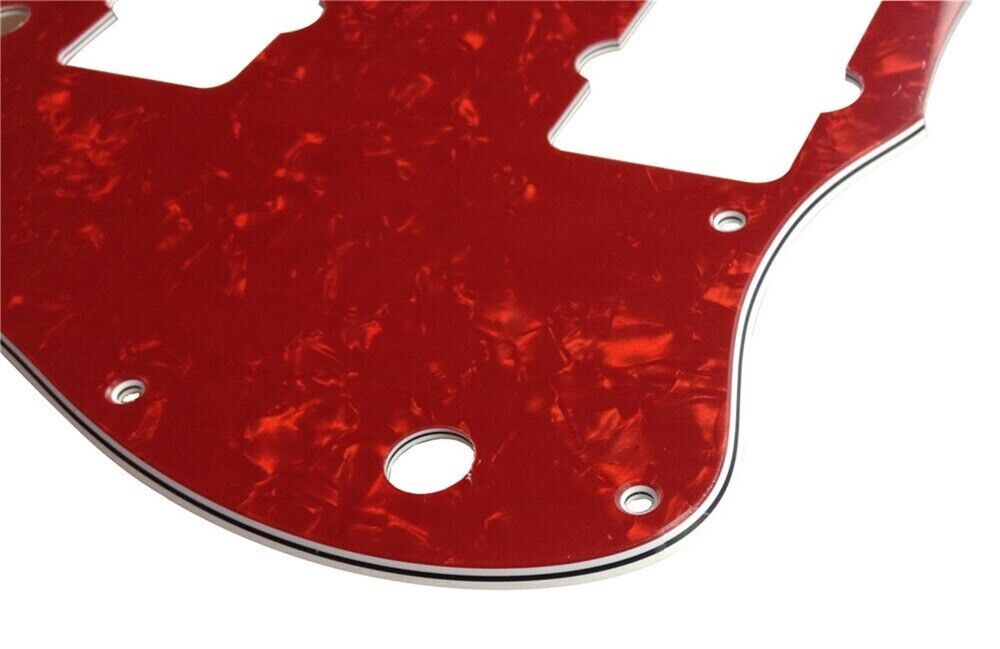 Red Pearl Guitar Scratch Plate Pickguard Fit Jazzmaster