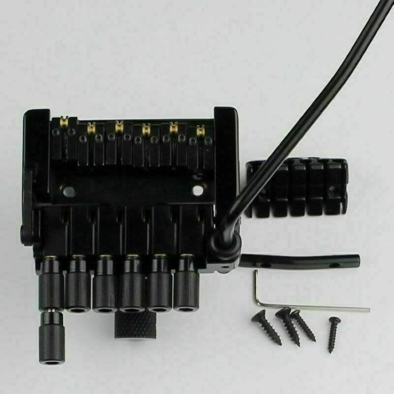 1 Set Black Headless Bridge Tremolo Fit Steinberger,Kiesel,Strandberg ,Cort