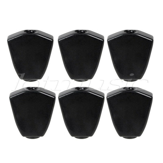 Black Guitar Tuning Pegs Tulip Buttons Knobs Fit Greco,Edwards,Gibson,Epiphone