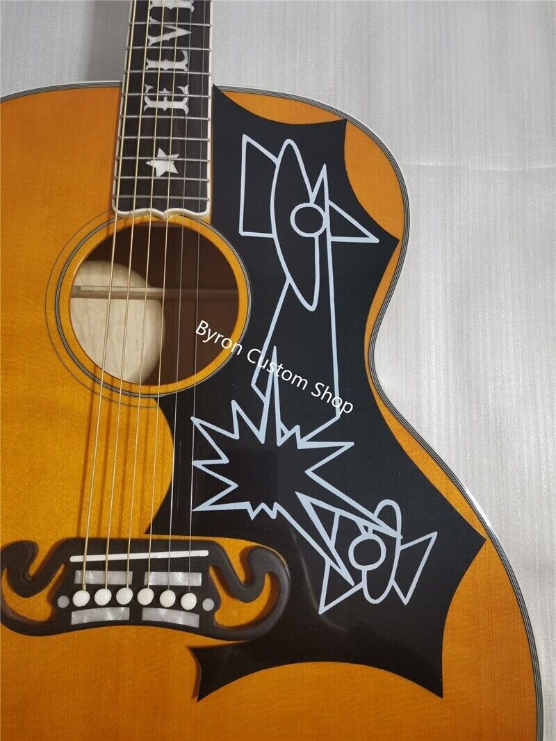 43" Folk Acoustic Guitar Pickguard Scratch Plate Fit Elvis Guitars