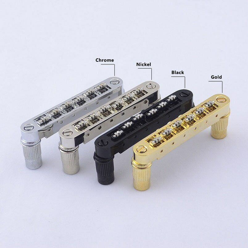 Guitar Rolling Saddles Tune-O-Matic Bridge Fit Epiphone,Collings,ESP,Greco,Burny