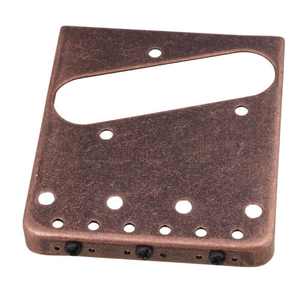 Aged Red Bronze Guitar Ashtray Bridge Fit Fender Tele Telecaster