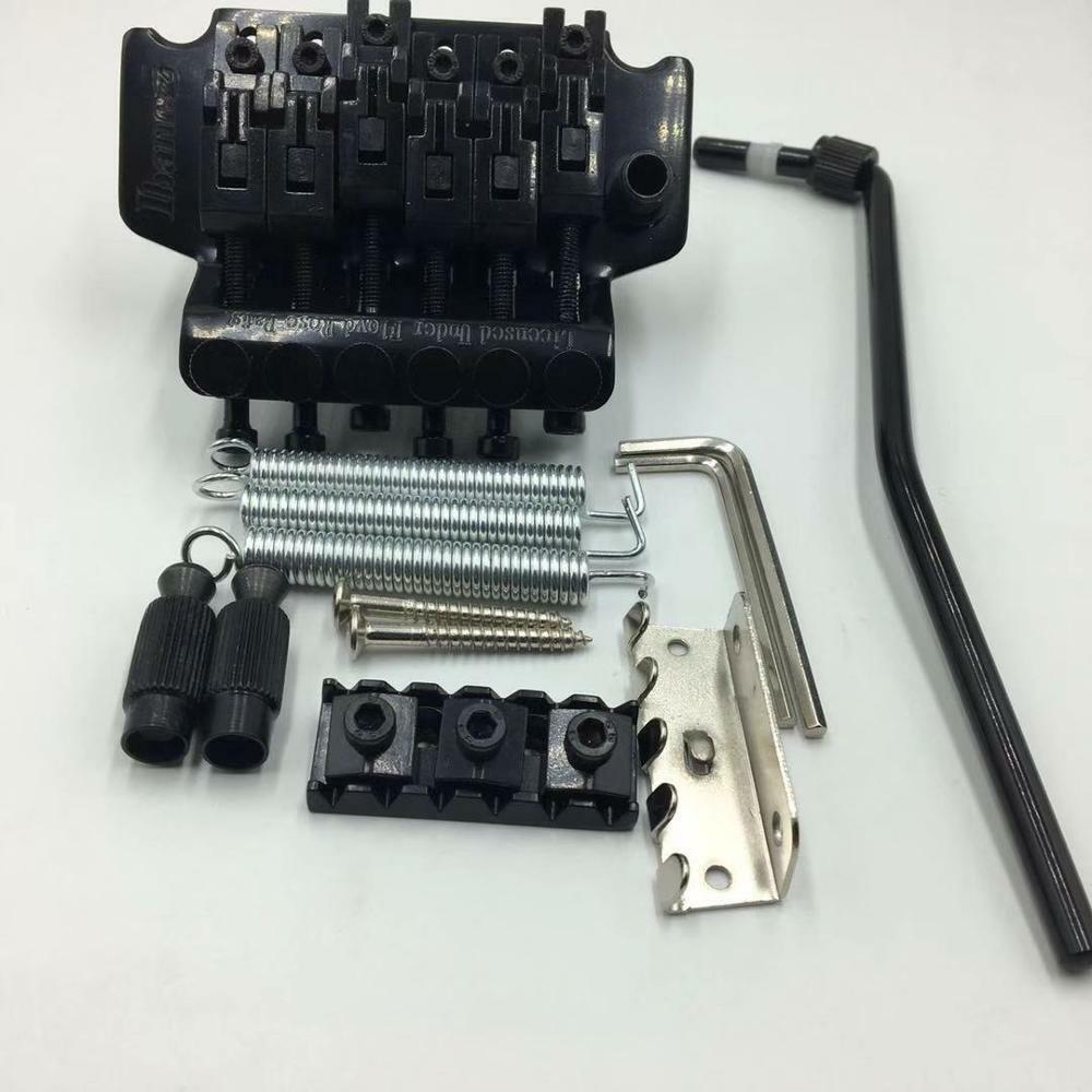 Black Ibanez Guitar Licensed Floyd Rose Tremolo System Set Fit Ibanez Guitars