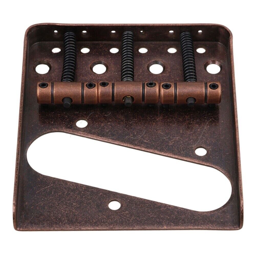 Aged Red Bronze Guitar Ashtray Bridge Fit Fender Tele Telecaster