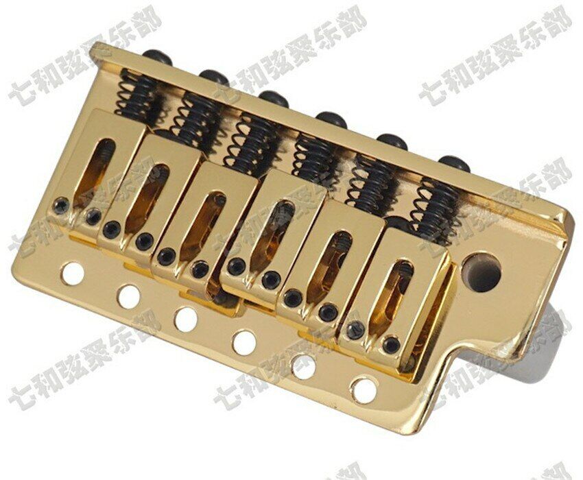 Gold Lefty Guitar Tremolo Bridge System Set Fit Fender Stratocaster ST