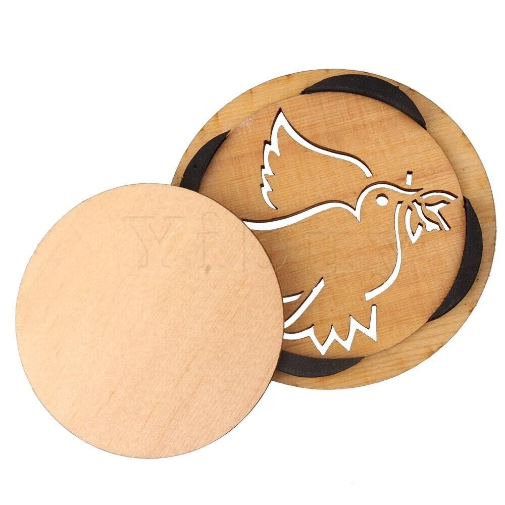 Wooden Acoustic Guitar Sound Hole Cover Fit Washburn,Takamine,Blueridge,Martin