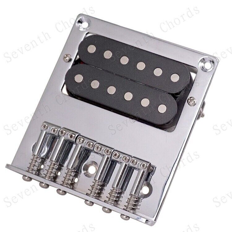 Chrome Humbucker Guitar Pickup Vintage Bridge Fit Fender Tele TL