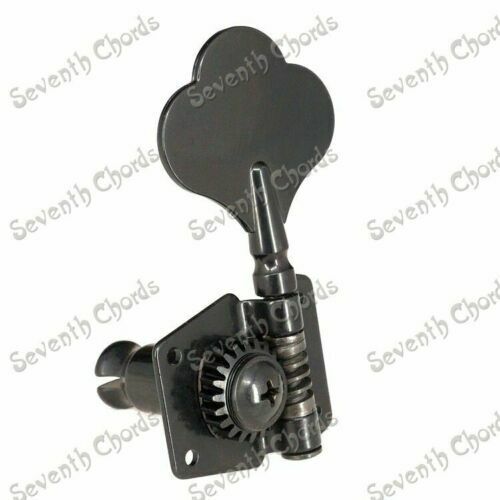 Black 5 String Bass Tuners Pegs 4R1L Fit Xotic,ESP,Ibanez,Cort,Fender,Carvin