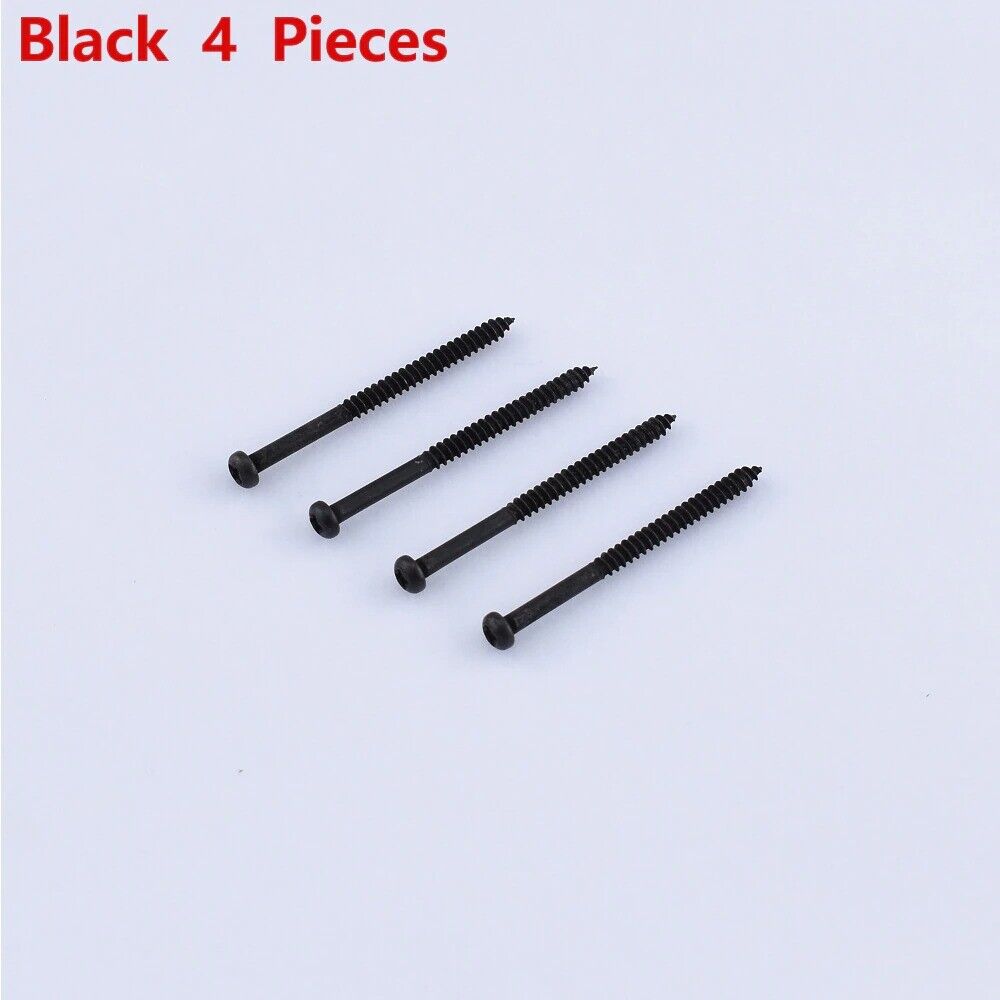 4pcs Bass Guitar P90s Pickup Screws Set For Peavey,Schecter,Washburn,Ibanez,Dean