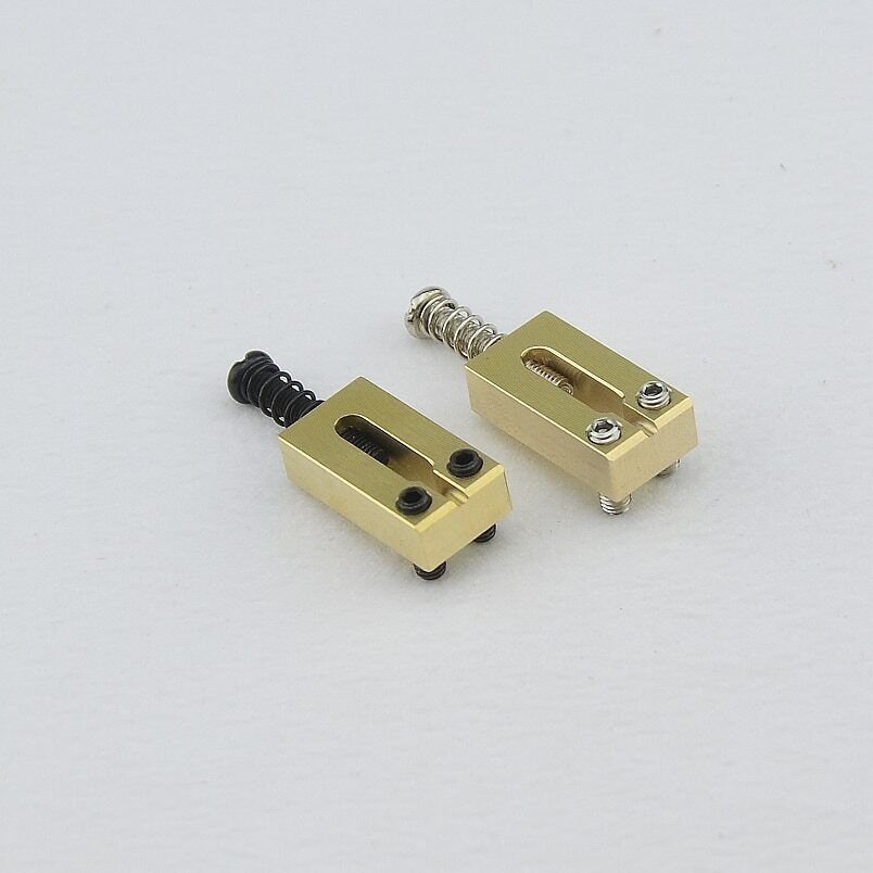 6pcs Guitar 10.5/10.8MM Brass Bridge Saddles Fit Fender Stratocaster/Telecaster