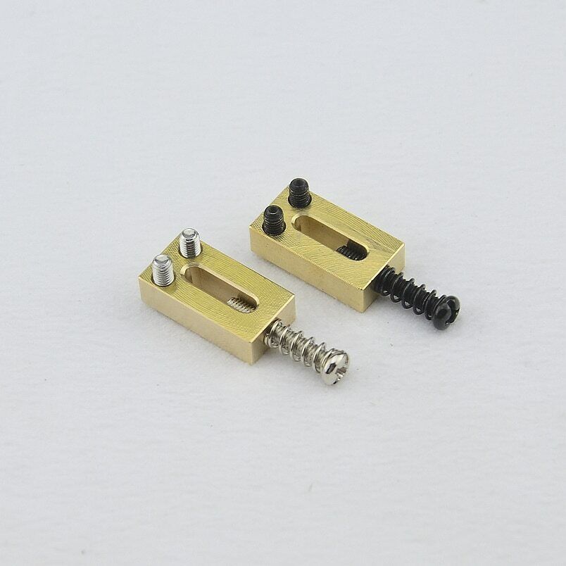 6pcs Guitar 10.5/10.8MM Brass Bridge Saddles Fit Fender Stratocaster/Telecaster