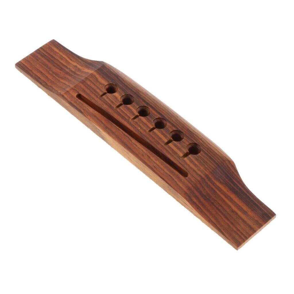 Cocobolo Wood Acoustic Guitar Bridge Fit Martin,Cort,Mitchell,Guild,Washburn,Eko