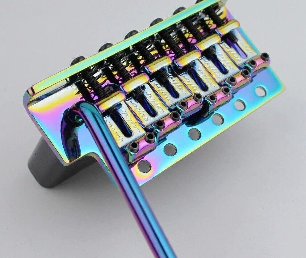 Rainbow Finish Guitar Bridge Tremolo System Fit Fender Stratocaster