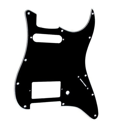Black HS Guitar Scratch Plate Pickguard Fit Stratocaster Strat