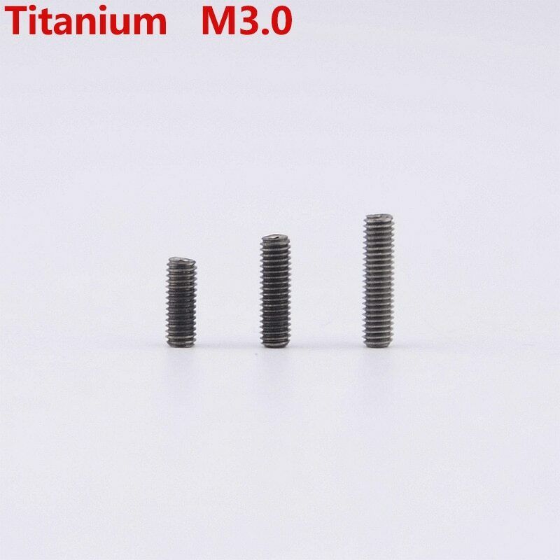 12x Titanium Guitar Bridge Tremolo Saddle Screws Fit Ibanez,Schecter,Cort,ESP