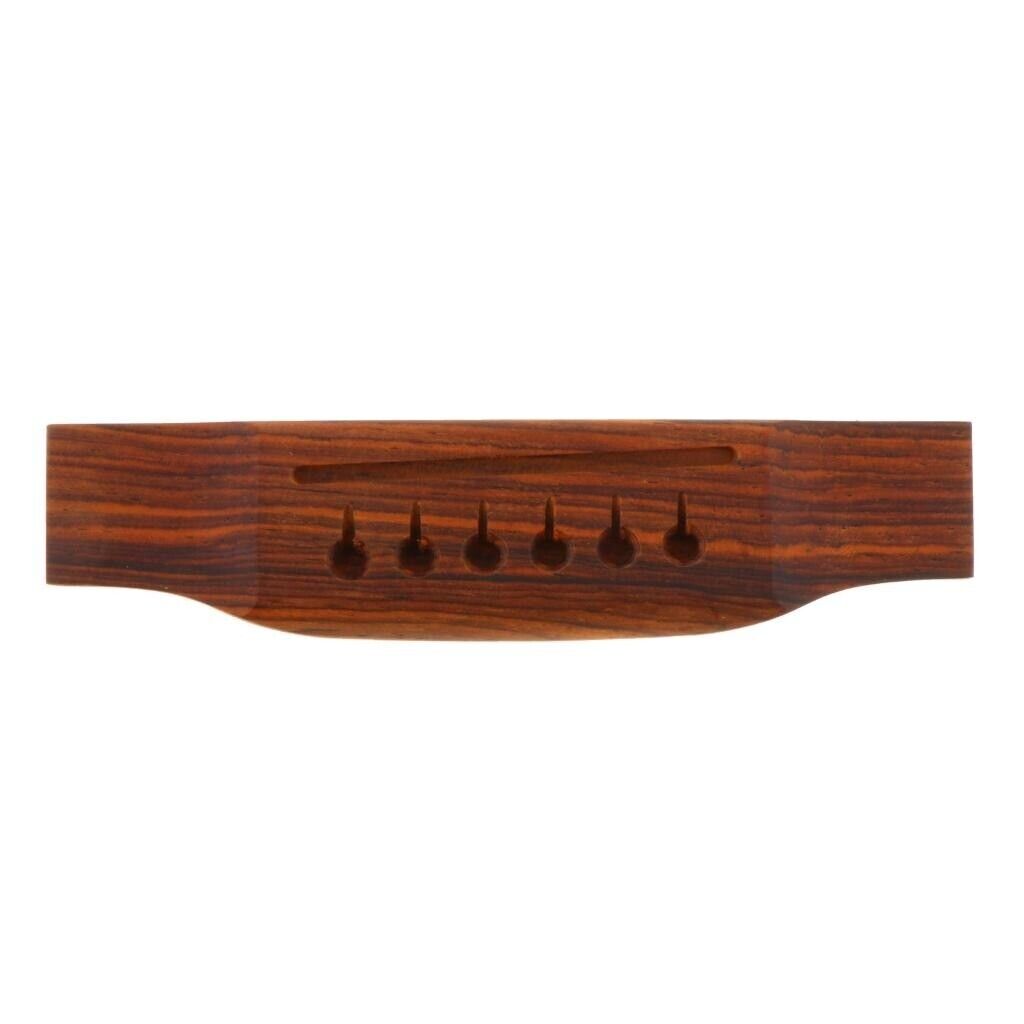 Cocobolo Wood Acoustic Guitar Bridge Fit Martin,Cort,Mitchell,Guild,Washburn,Eko