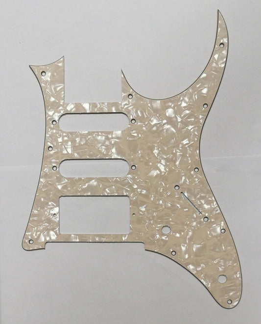 Parchment Pearl HSS Guitar Pickguard Plate Fit Ibanez RG 350 DX