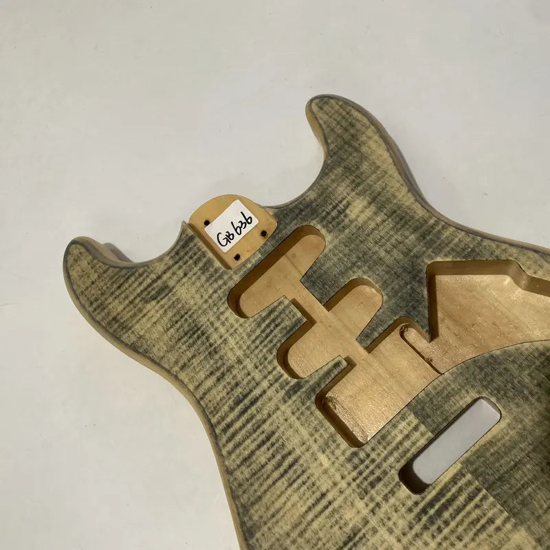 Flamed Maple Top HSS Guitar Body For Stratocaster Strat