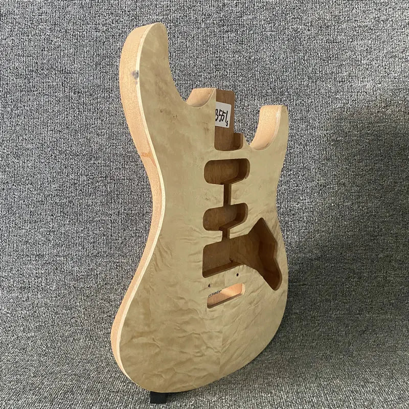 HSS Quilted Maple Top Okoume Wood Stratocaster Strat Style Guitar Body