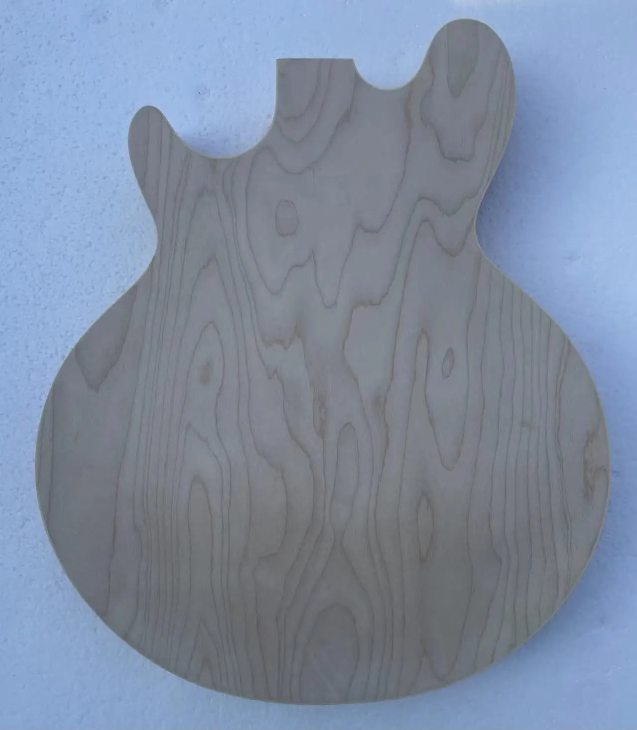 Custom Semi Hollow 4 String Jazz Bass Body DIY Project