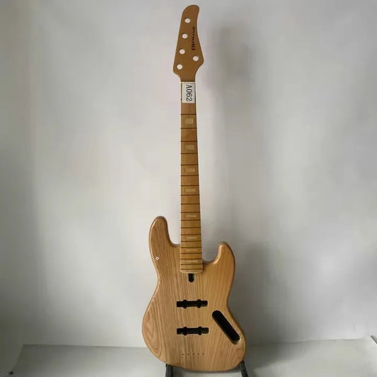5 String Jazz Bass Style Ash Wood Body with Maple Neck