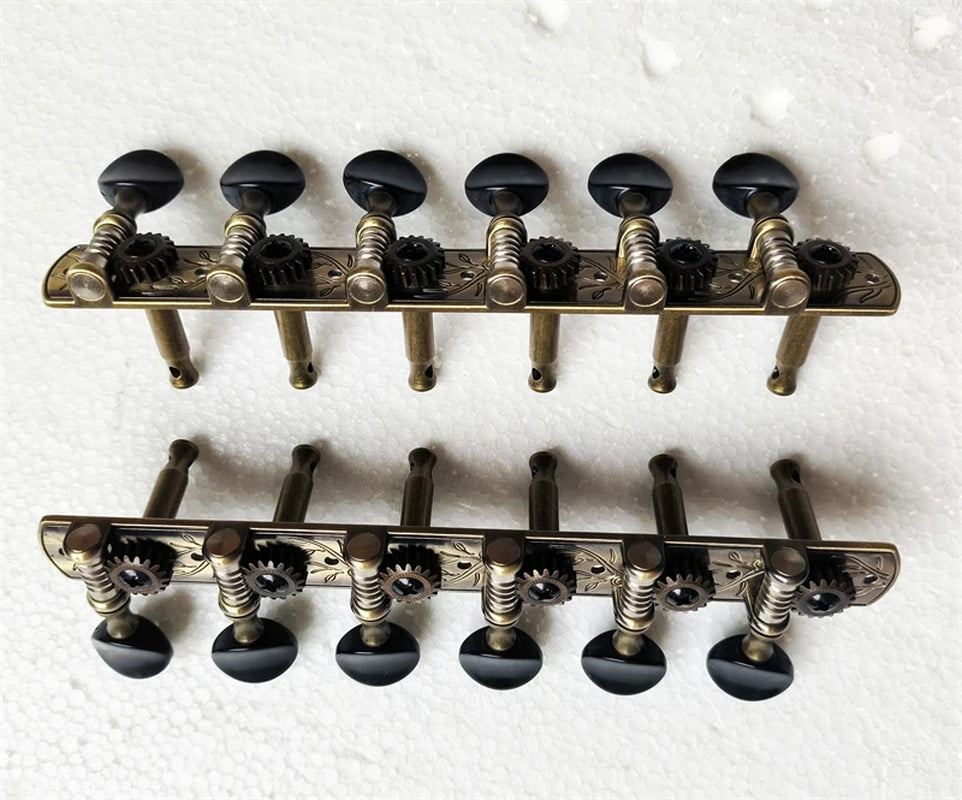 Bronze 12 String Classical Guitar Machine Heads Tuning Pegs