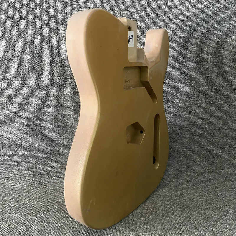 Metallic Gold Solid Basswood Guitar Body