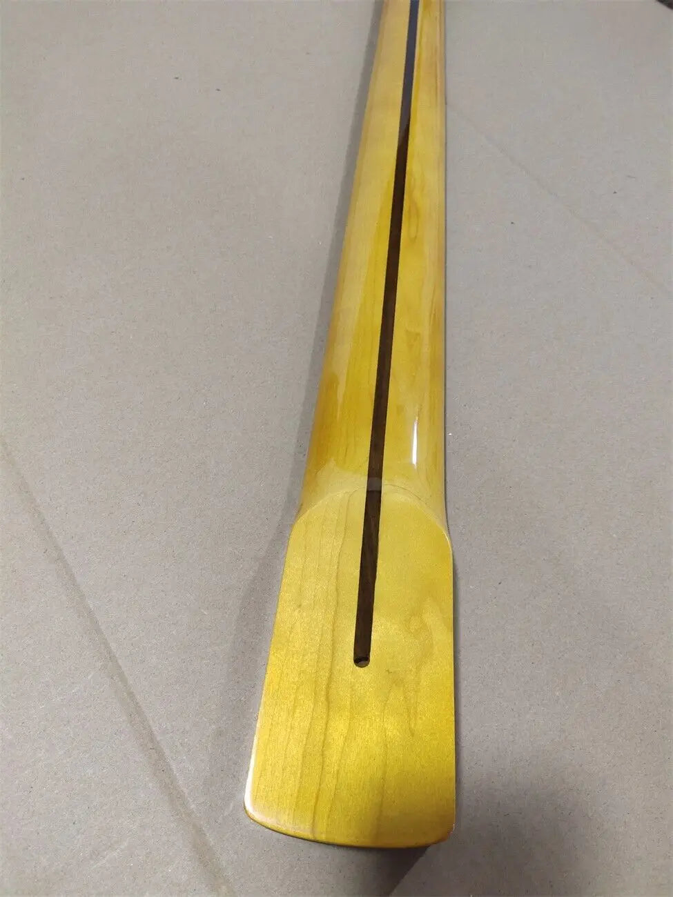 Fretless Maple Wood Guitar Neck and Rosewood Fretless Fingerboard