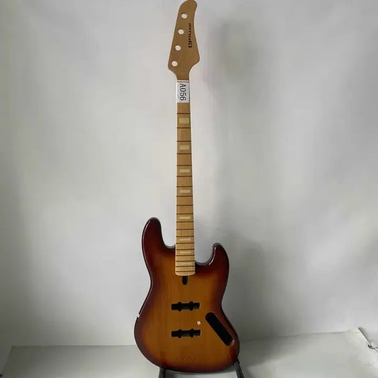 Alder Wood 4 String Jazz Bass Style Body with Maple Neck