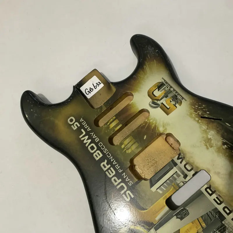 HSS Super Bowl 50 Signature Guitar DIY Project Body