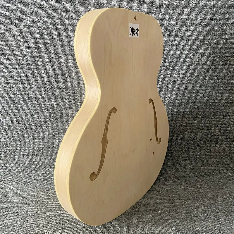 Unfinished Semi Hollow Body Jazz Guitar