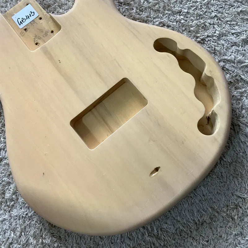 Solid 4 String Bass Basswood Body For Music Man Bass DIY Project