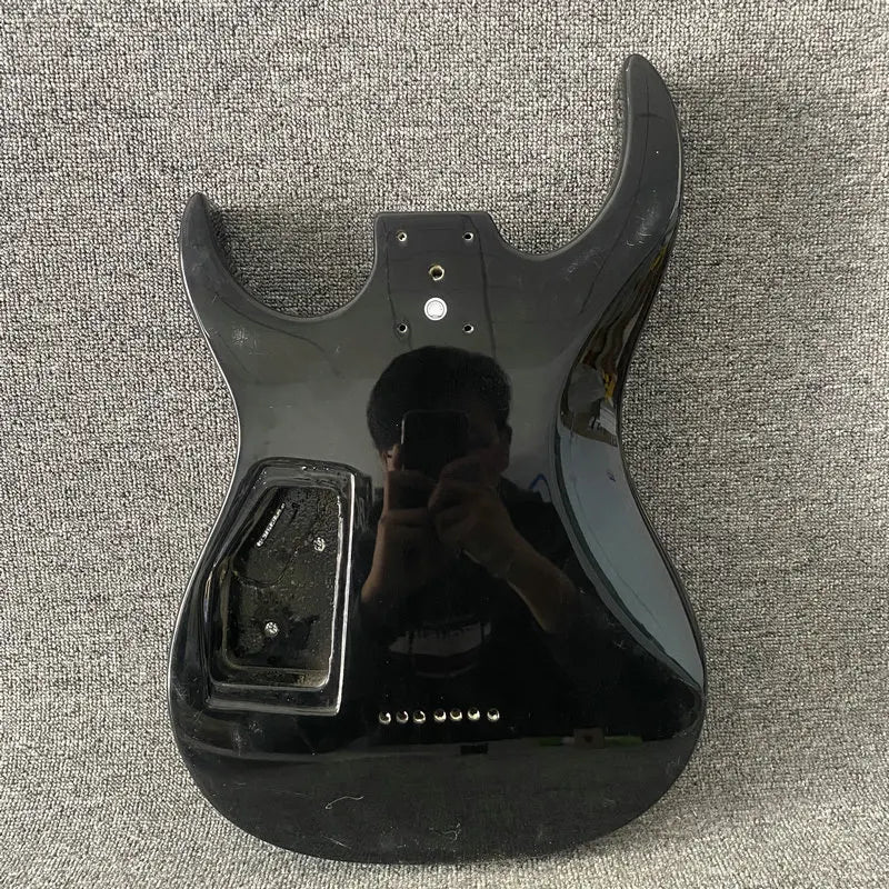 HH Glossy Black Guitar Basswood Body