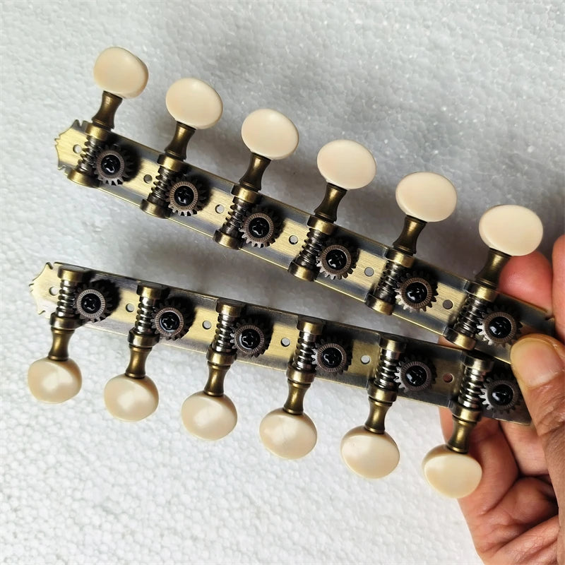 6R+6L 12 String Classical Guitar Tuners Machine Heads Keys