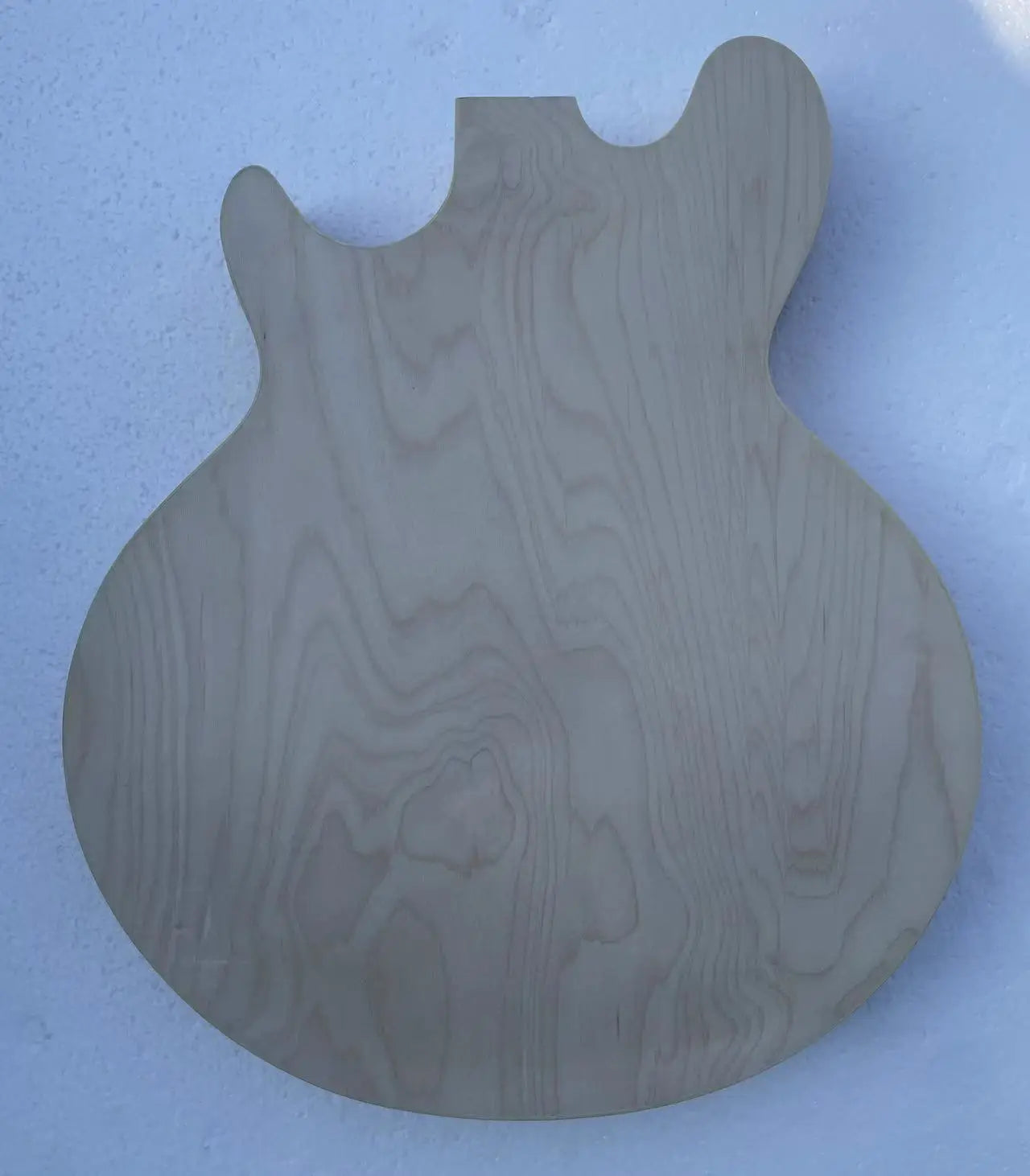 Custom Semi Hollow 4 String Jazz Bass Body DIY Project